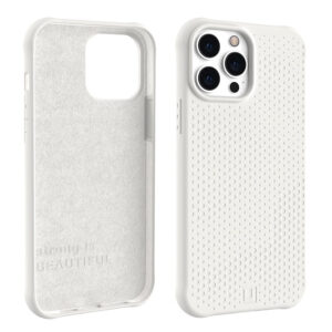 iPhone 13 Pro Max Uag [U] Dot Series Silicone Craftsman Cover – Marshmallowiphone 13 Pro Max Uag [U] Dot Series Silicone Craftsman Cover – Marshmallow