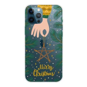 iPhone 13 Pro Max Couvercle de Noël en plastique flexible – aiguille Tryiphone 13 Pro MAX COUVERTURE DE NOIT DE NOIT PLASTIQUE FLEXIBLE – Bois d'aiguille