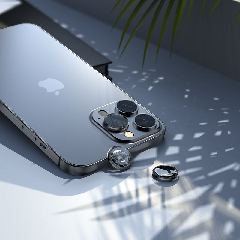iPhone 13 Pro / 13 Pro Max Hofi Camring Pro Plus – Cameral Lens Glass – Black Kantiphone 13 Pro / 13 Pro Max Hofi Camring Pro Plus – Glass Cameal Line – Black Edge 3