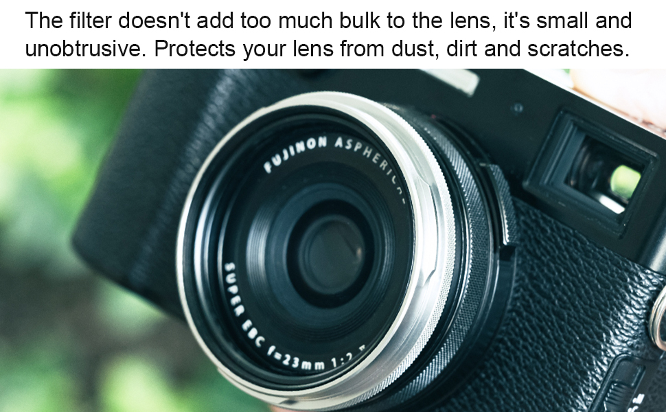 filtre uv pour fujifilm x100t