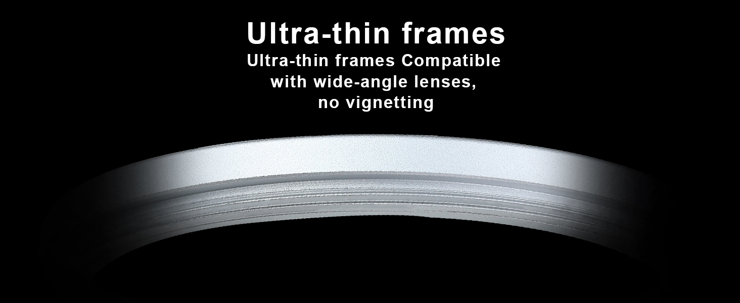 Filtre de lentille ultraviolet multicouche de protection UV Haoge