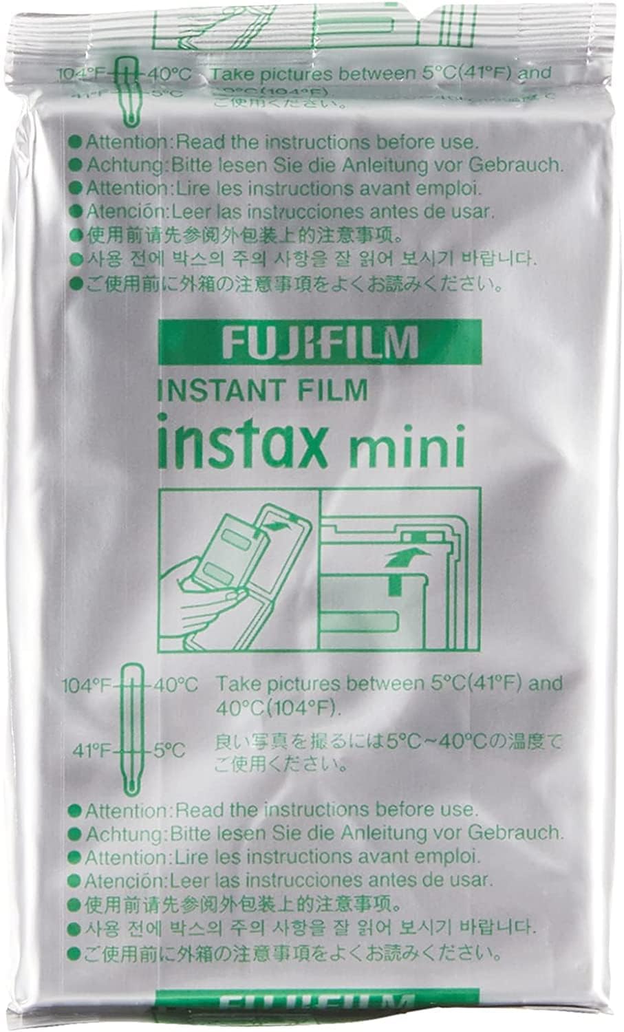 Fujifilm Instax Mini Film instantané, 2 x 10 photos X 2Pack (Total 40 photos) Ensemble de valeur – Image 5