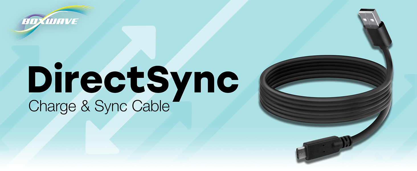 Chargement et chargement USB Type-C BoxWave DirectSync Câble de synchronisation