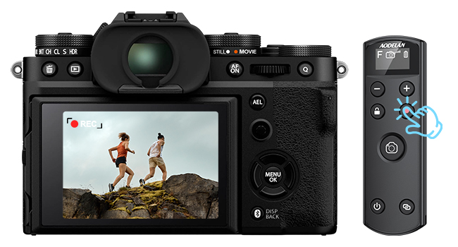 Déclencheur à distance de l'appareil photo pour Fujifilm
