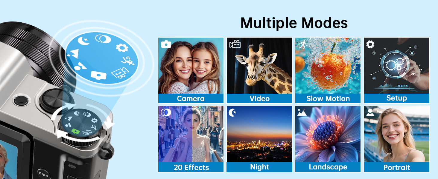 caméra de vlogging pour youtube