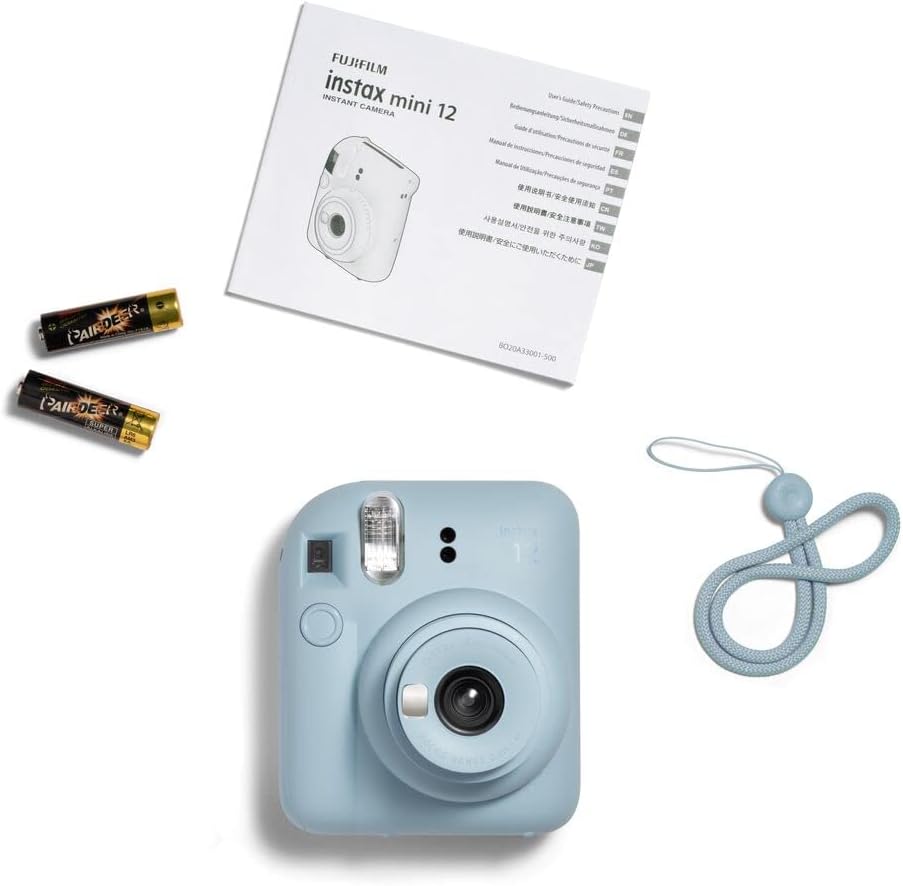 Appareil photo instantané Fujifilm Instax Mini 12 - Bleu pastel – Image 7