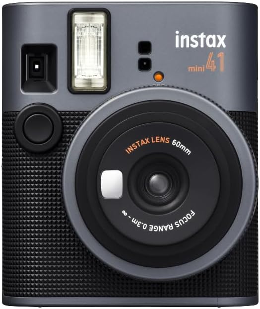 Ensemble appareil photo instantané FUJIFILM Mini 41 – Appareil photo instantané avec mini film Fujifilm (20 feuilles), album photo, piles, chiffon de nettoyage et accessoires – Cadeau idéal pour les enfants, les adolescents et les débutants – Image 7
