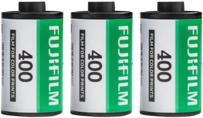 Fujifilm Fujicolor 400 Film négatif couleur 35 mm en rouleau, 3 x 36, plusieurs paquets – BuzzPhoto Bundle – Image 3