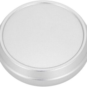 Capuchon avant en métal pour objectif professionnel, couvercle d'objectif unique universel portable pour accessoire de photographie Fujifilm X100 X100S X100T (argent)