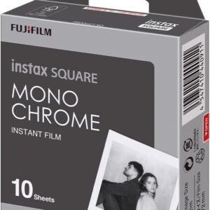 Film monochrome carré FUJIFILM Instax - 10 expositions