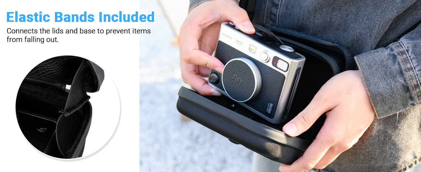 Étui de transport de protection pour Instax Mini EVO Mini Liplay