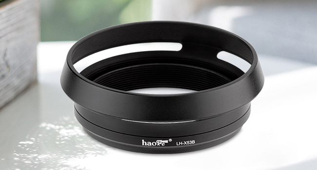 Haoge LH-X53B pare-soleil 3 en 1 pour appareil photo Fujifilm X100VI X70 X100 X100S X100T X100F X100V