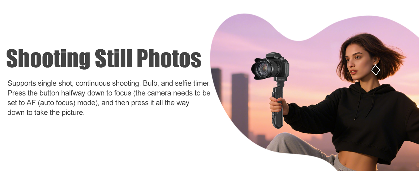 pour trépied d'appareil photo Fujifilm avec déclencheur rechargeable