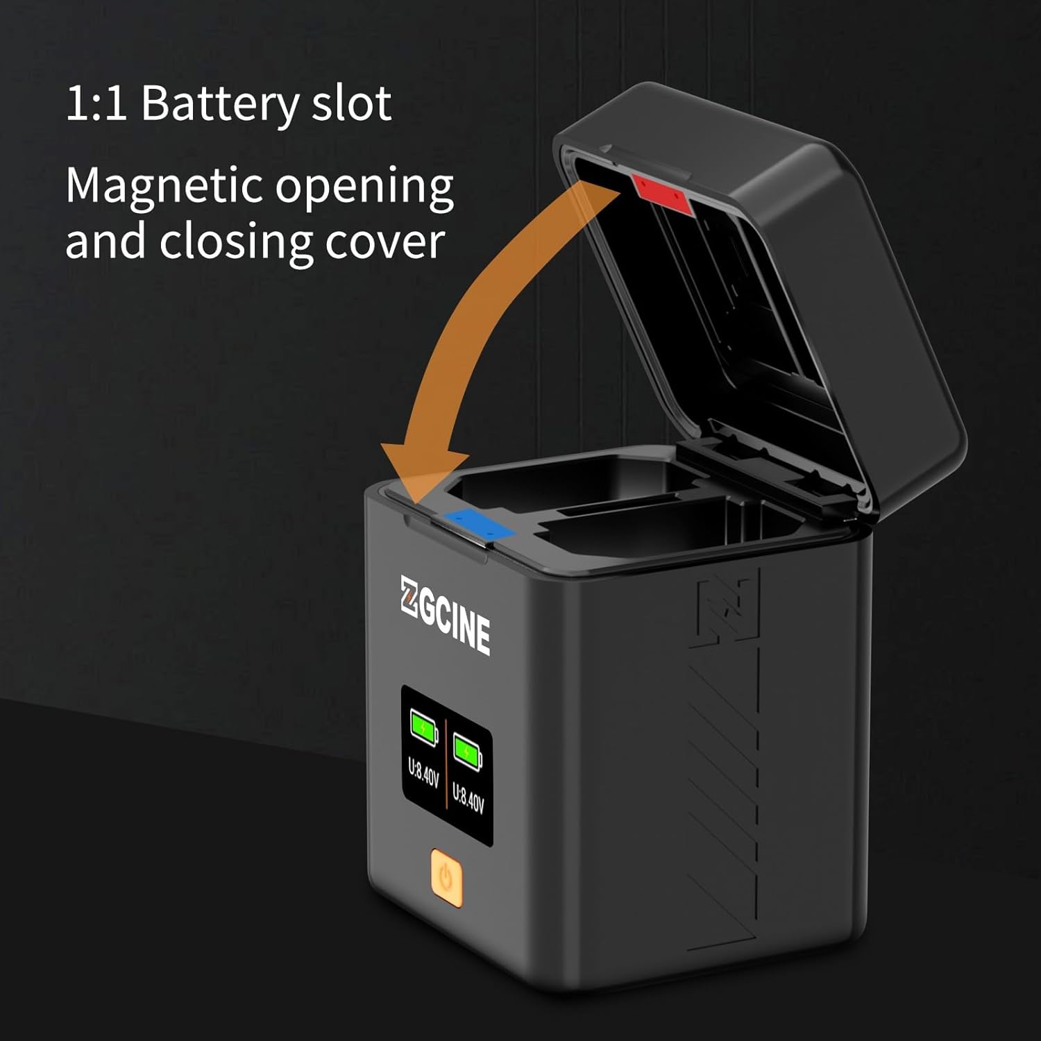 ZGCINE PS-W126 Boîtier de chargeur double USB-C avec charge rapide PD, compatible avec Fuji XT30II X100VI X-M5 XS10 XT3 XT2 XT1 XT30 XT20 XT10 X100V XT200 XT100 X100F XA7 XE3 XPro3 XPro2 XPro1 XE1 XE2 XE2S – Image 5