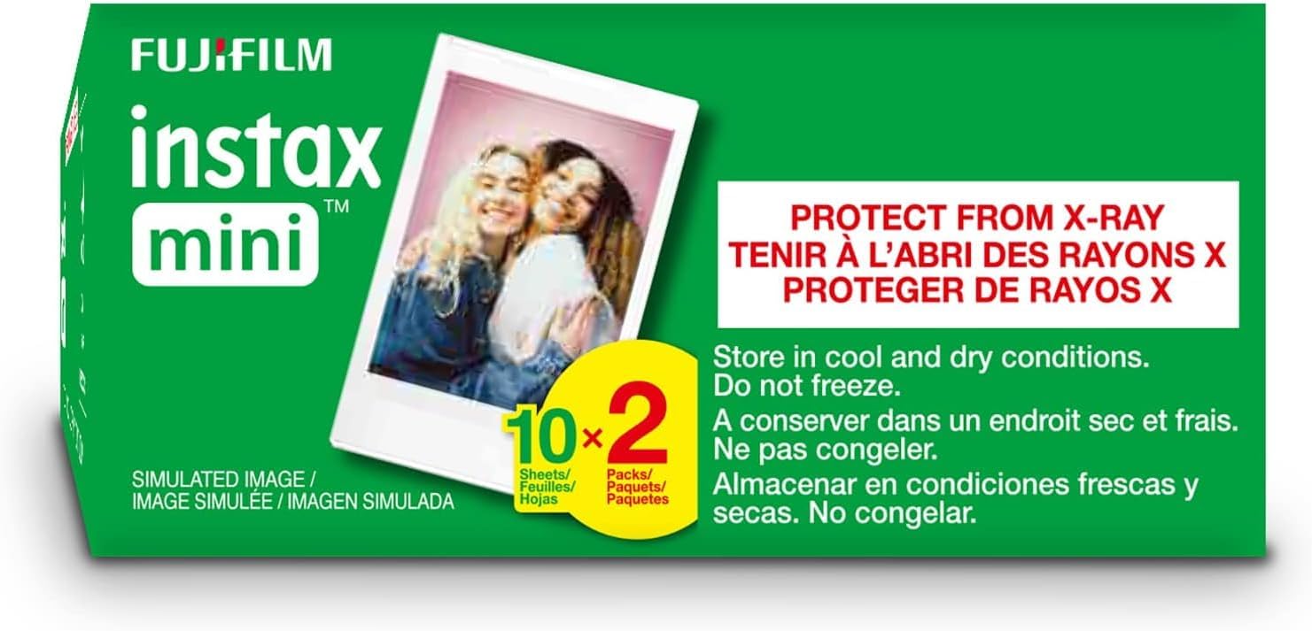 Imprimante instantanée pour smartphone Fujifilm Instax Mini Link 2 (blanc argile) et pack de films doubles Fujifilm Instax Mini (40 expositions) – Image 7