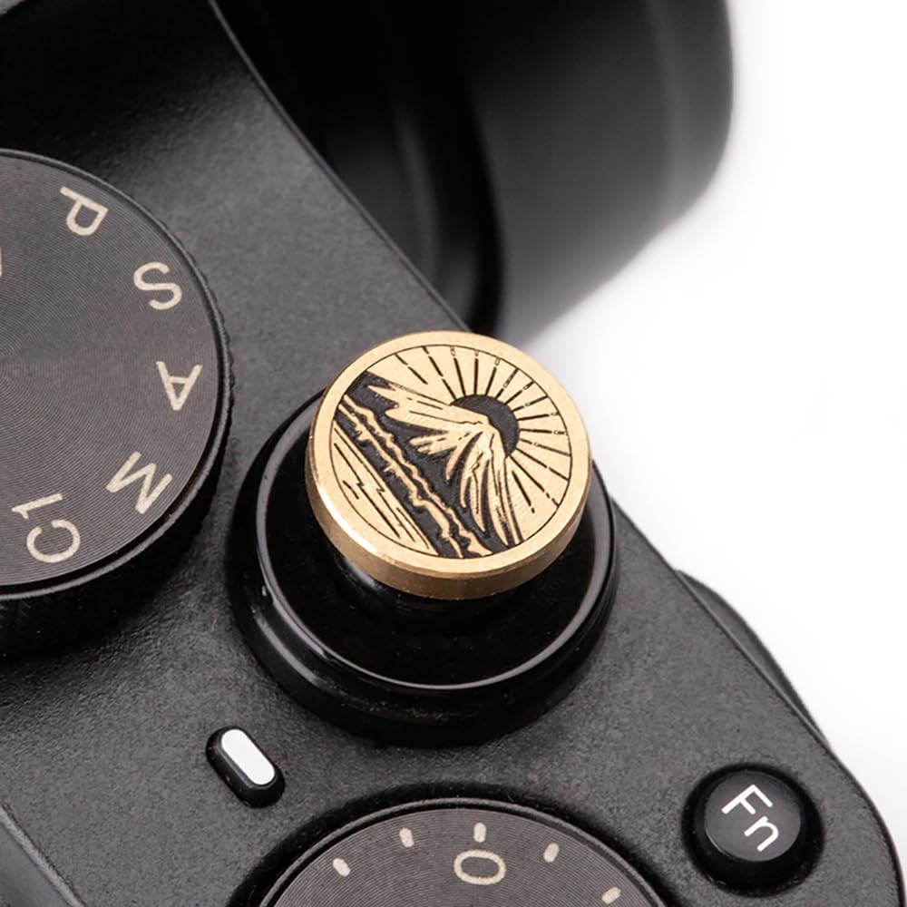 Ensemble de boutons décoratifs en métal pour appareil photo Fujifilm X-Pro3 xpro2 xpro1 xt50 xt30 xt4 xt5 x100vi (bouton décoratif de volet en alliage de cuivre) – Image 3