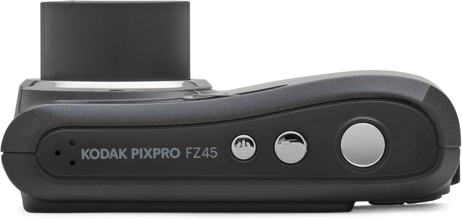 KODAK PIXPRO Friendly Zoom FZ45-BK Appareil photo numérique 16 MP avec zoom optique 4X grand angle 27 mm et écran LCD 2,7" (noir) – Image 4