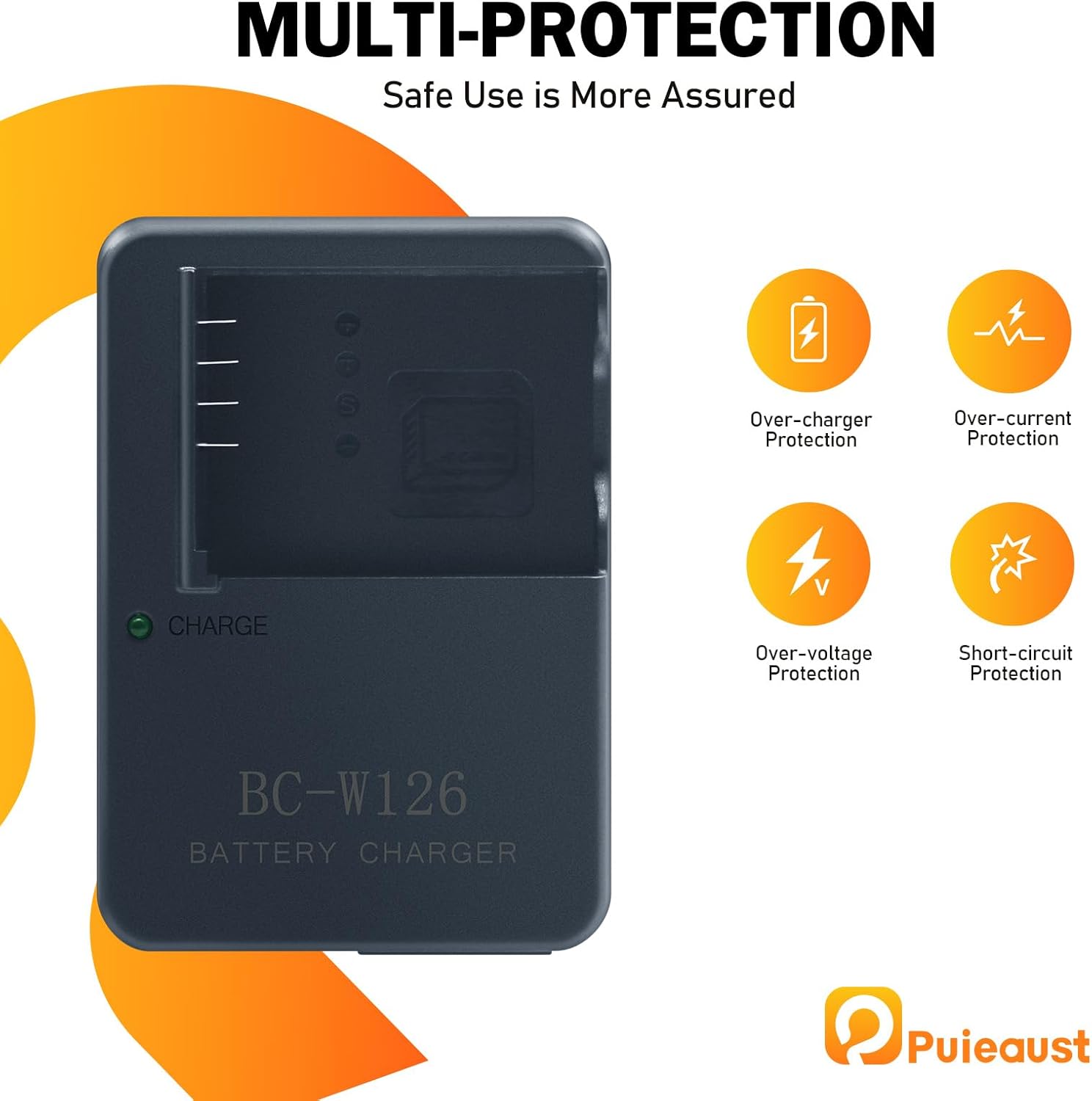 BC-W126 Chargeur de batterie pour appareil photo Fujifilm FinePix X-PRO1 X-PRO2 X-PRO3 XH1 XT1 XT2 XT3 XT10 XT20 XT30 XT100 XT200 XE1 XE2 XE2S XE3 XE4 XA1 XA2 XA3 XA5 XA7 XA10 XM1 X100VI X100V X100F HS30 33 35 50 – Image 4
