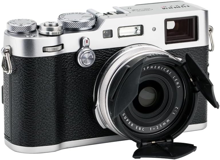 Capuchon d'objectif d'appareil photo compatible avec Fujifilm Fuji X100VI X100V X100F X100T X100S X70 X100 Series, anti-rayures – Image 3