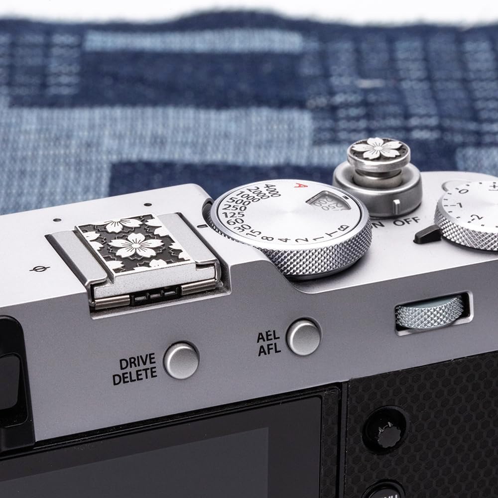 Boutons d'obturation en métal pour appareil photo, pour FUJIFILM X100VI X100V XPro3 XPro2 XPro1 XT4 XT3 XT50 XT30 pour NikonZF Z5 Z6 (ensemble noir) – Image 8