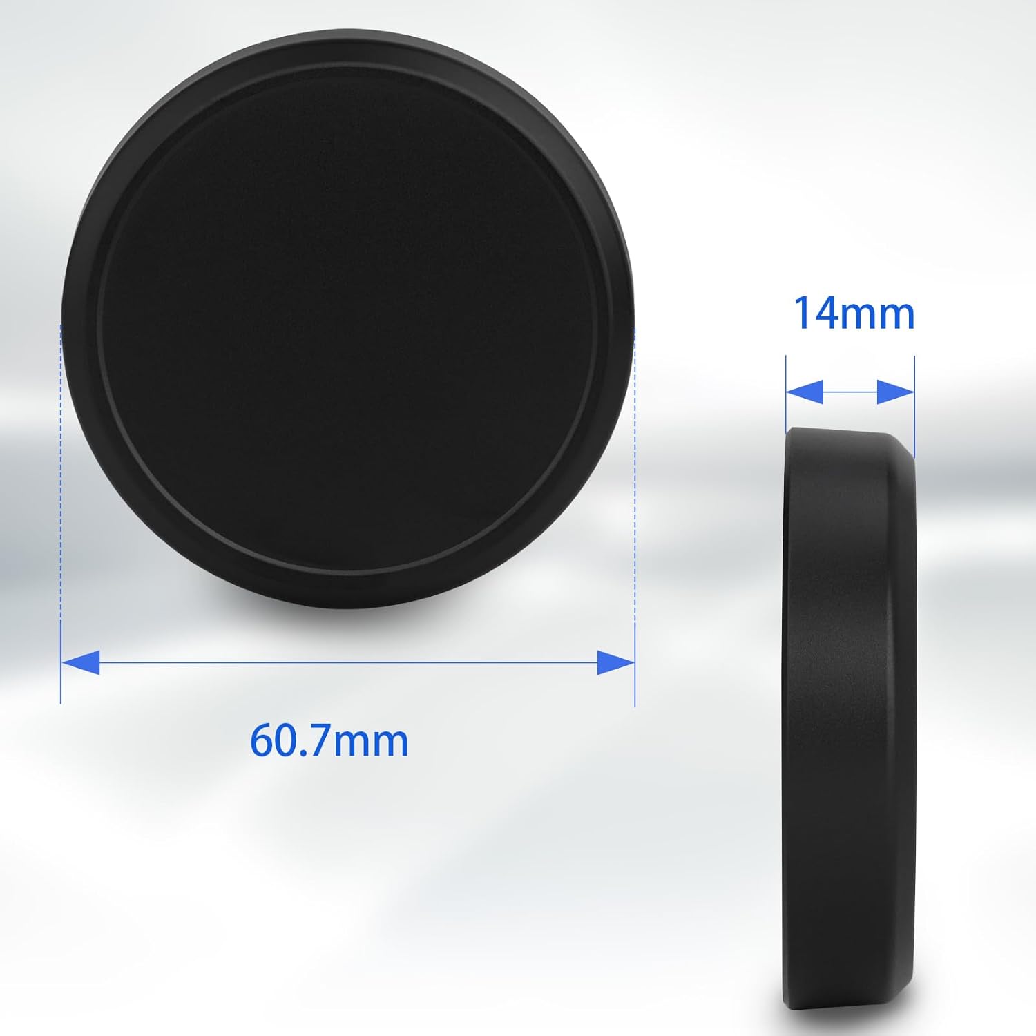 Haoge Cap-X54B Capuchon d'objectif en métal pour Fujifilm X100VI Fuji X100V Accessoires d'appareil photo Noir Compatible avec Pare-Soleil Haoge LH-X54B – Image 5