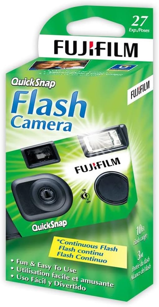Appareil photo jetable 35 mm Fujifilm QuickSnap Flash 400 - Dragonne – Image 3