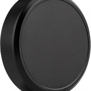 Haoge Cap-X54B Capuchon d'objectif en métal pour Fujifilm X100VI Fuji X100V Accessoires d'appareil photo Noir Compatible avec Pare-Soleil Haoge LH-X54B