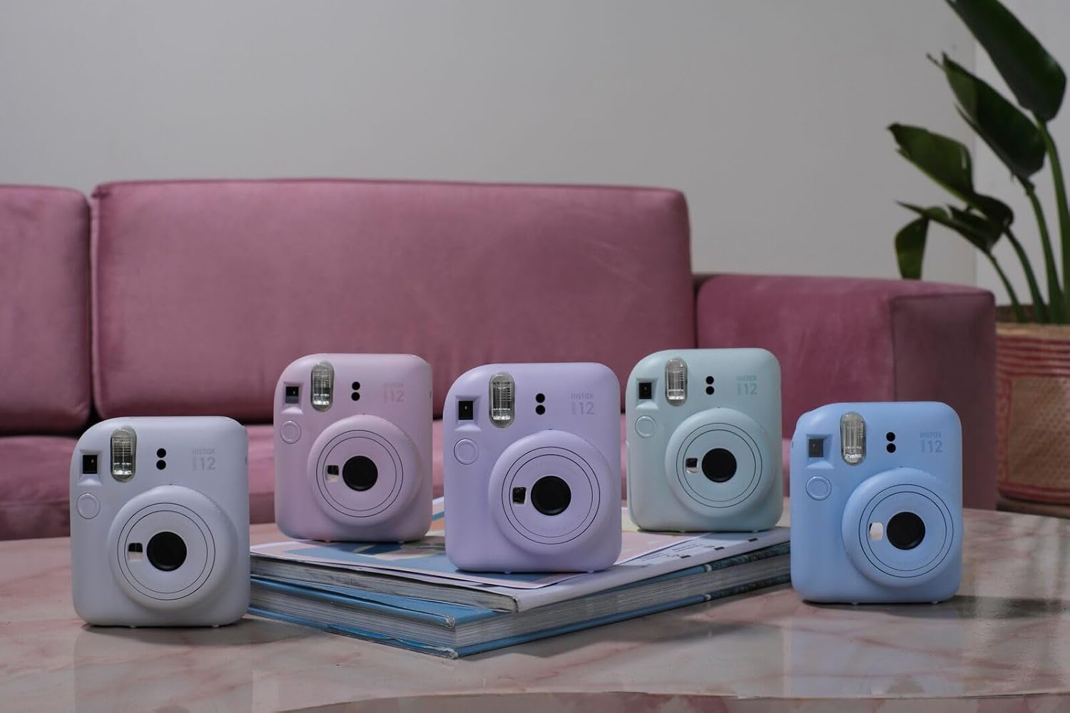 Appareil photo instantané Fujifilm Instax Mini 12 - Bleu pastel – Image 9