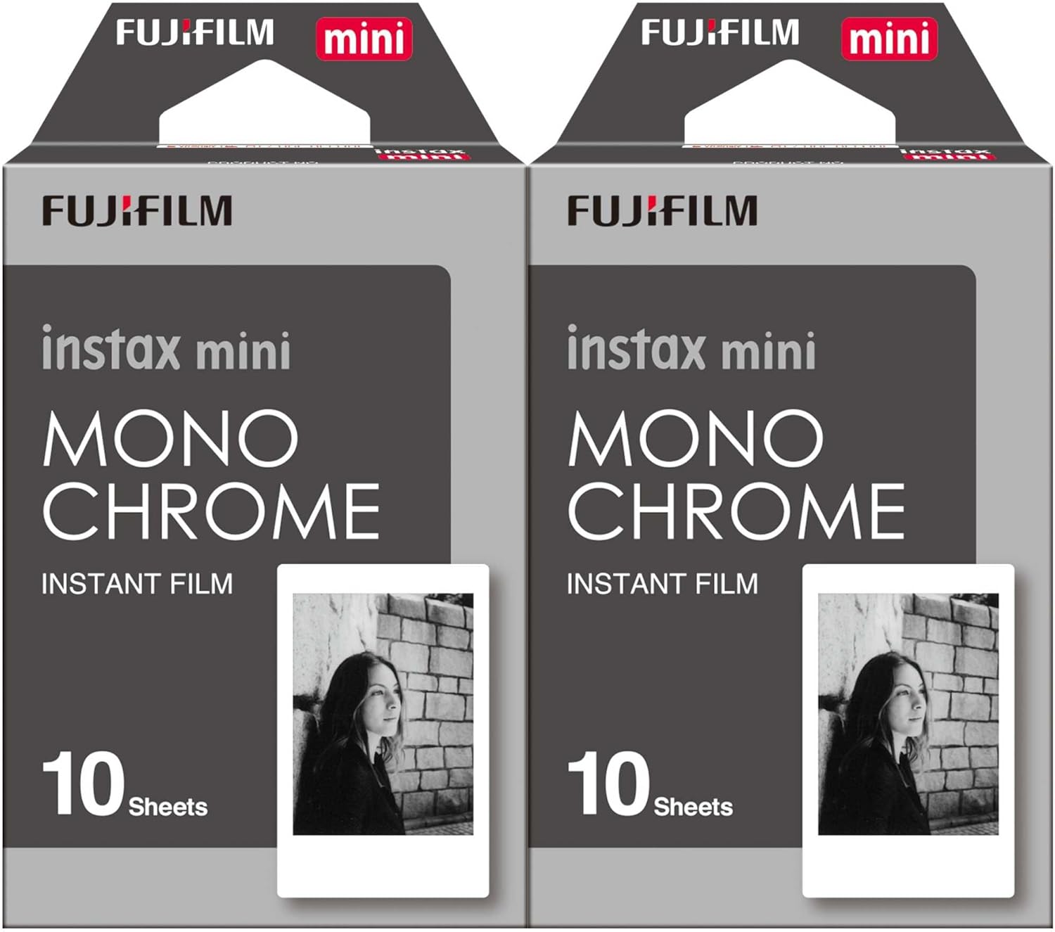 Film monochrome Fujifilm Instax Mini - 20 expositions