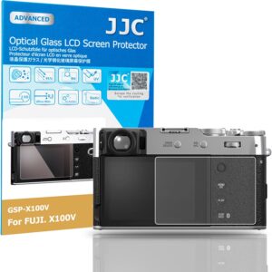 JJC Protection d'écran d'appareil photo en verre trempé anti-rayures pour Fujifilm Fuji X-M5 XM5 X100VI X100V X-T4 XT4 X-E4 XE4 Protection d'écran d'appareil photo numérique