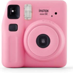 Fujifilm Instax Mini SE Fuji Appareil photo instantané (renouvelé) (Rose)