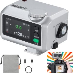 Godox iT30Pro-F Silver Pocket TTL Flash pour appareil photo Fujifilm : 2,4 G sans fil + écran tactile (équivalent au déclencheur X3 intégré), batterie Li-ion, HSS 1/8000s, 560 flashs, diffuseur intégré pour portrait