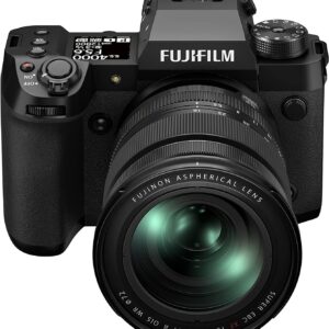 Fujifilm X-H2 Kit d'objectif pour appareil photo numérique sans miroir XF16-80 mm - Noir (renouvelé)