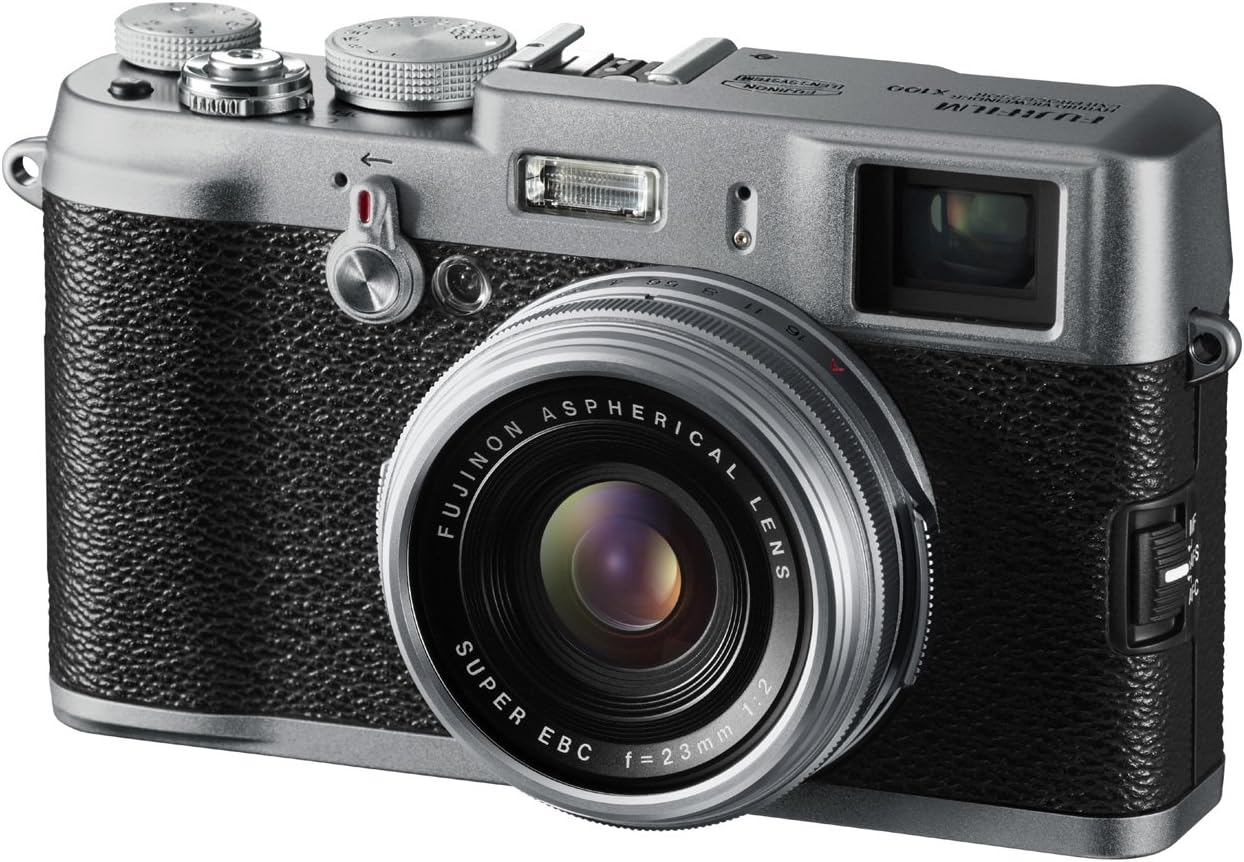 Appareil photo numérique Fujifilm X100 12,3 MP APS-C CMOS EXR avec objectif Fujinon 23 mm et écran LCD 2,8 pouces