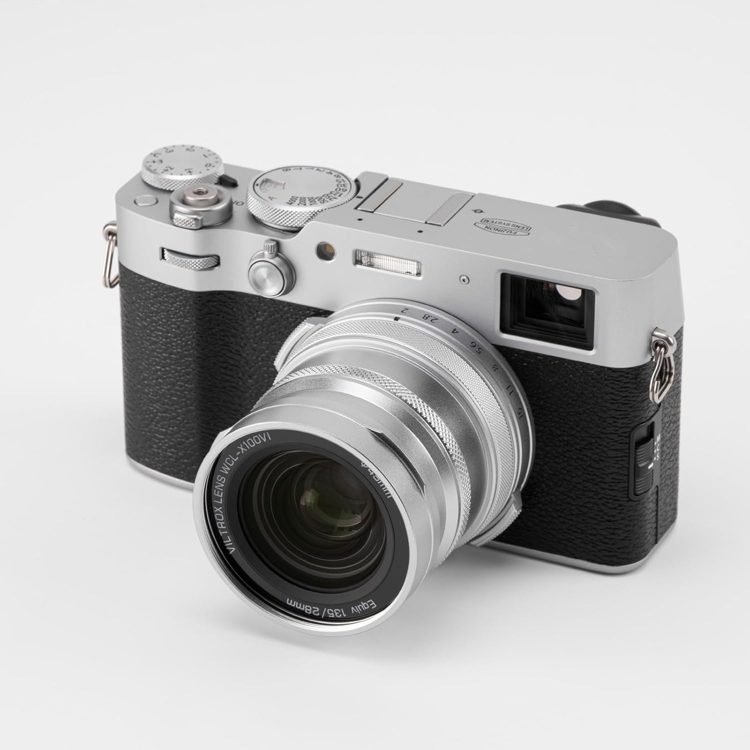 VILTROX WCL-X100VI Objectif de conversion large pour appareil photo Fujifilm série X100, objectif de reconnaissance automatique grand angle 0,8X pour appareils photo Fuji Fujifilm X100VI, X100V, X100F, X100S, X100 - Argent – Image 7