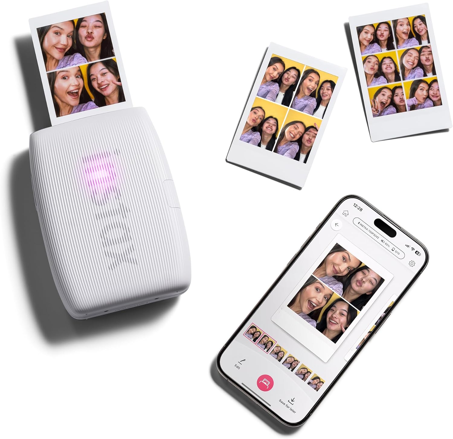 Imprimante pour smartphone Fujifilm Instax Mini Link 3 - Blanc argile – Image 7