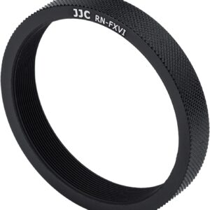 Bague d'adaptation de filtre d'objectif de luxe pour appareil photo Fujifilm X100VI X100V X100F X100T X100S X100 X70, installez un filtre UV CPL ND 49 mm et un capuchon d'objectif Fuji FLCP-49, remplacez Fujifilm AR-X100 – Motif grille noir