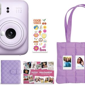 FUJIFILM Instax Mini 12 Holiday Bundle 2025 - Lilas Violet