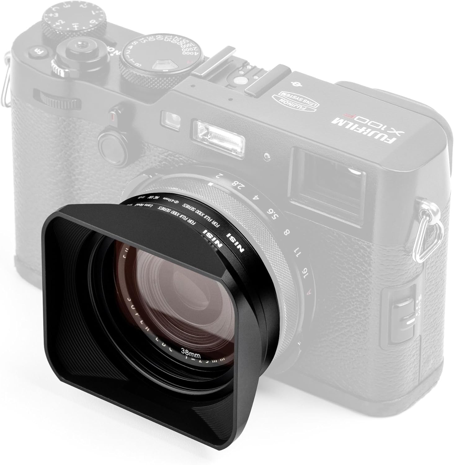 NiSi - Kit adaptateur noir pour appareil photo Fujifilm X100 Series - Protection d'objectif pour appareils photo Fuji X100 (X100, X100S, X100F, X100T, X100V, X100VI) - Conception durable, nano-revêtement et fonctionnalités de filtre UV améliorées – Image 7