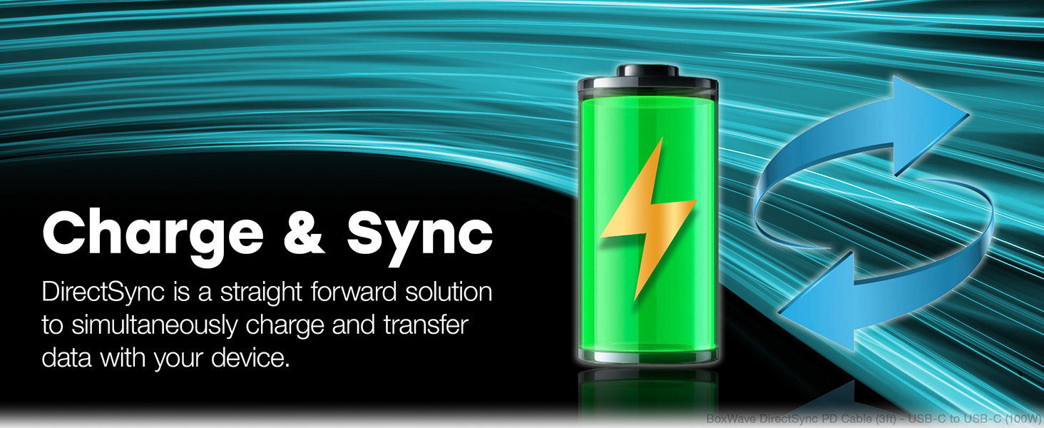 DirectSync est une solution simple pour charger et transférer simultanément des données avec votre appareil