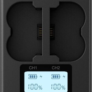 Chargeur de batterie double Fujifilm pour batterie NP-W235