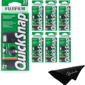 Appareil photo jetable Fujifilm Quicksnap Flash 400 Iso, paquet de 6, appareil photo 35 mm, 27 Exp, Balveli Coth, Fuji Film jetable en vrac, paquet de 6 appareils photo jetables Fuji.