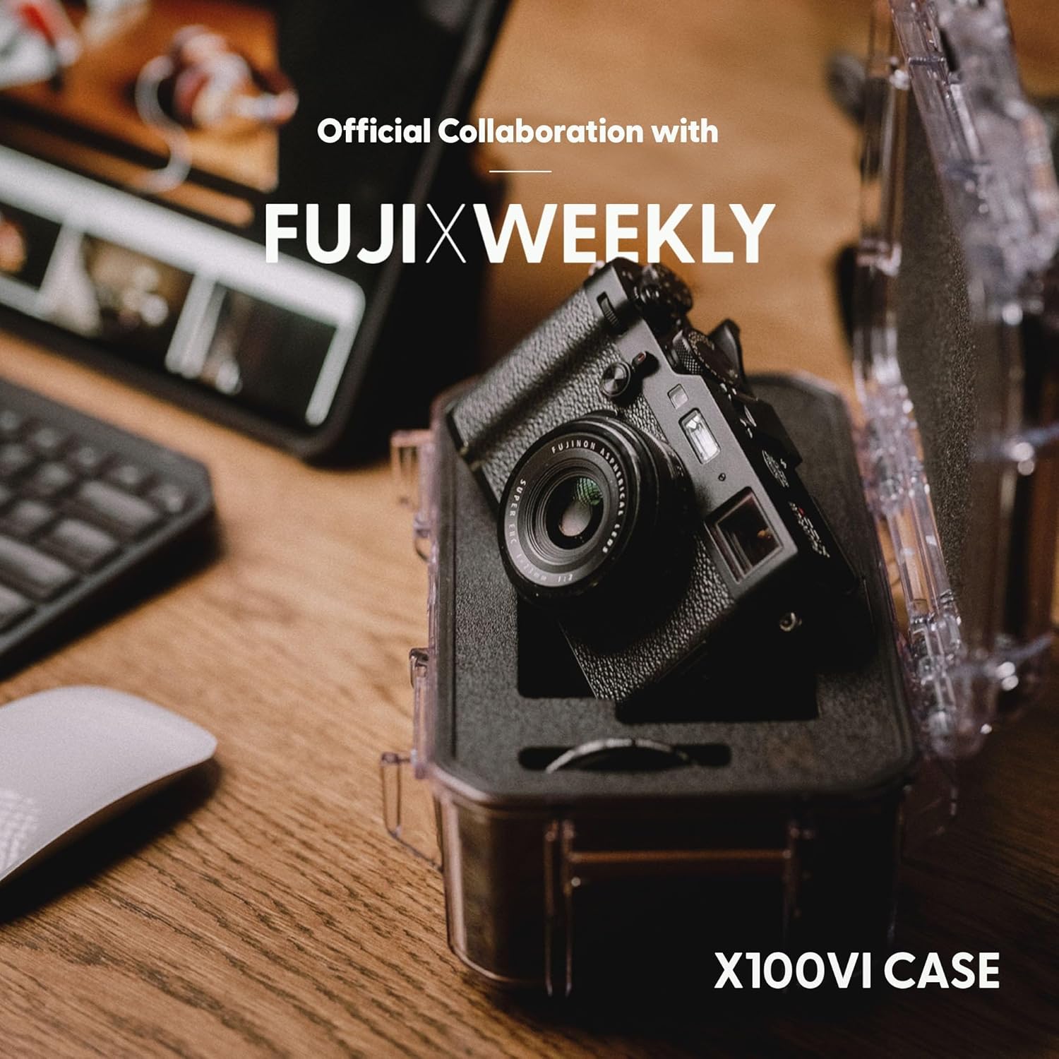 Evergreen X FujiXWeekly – Étui de protection pour Fujifilm série X100 | Compatible avec X100VI, X100V, X100F, X100T, X100 | Insert personnalisé pour batterie, carte SD, filtres, recette de film exclusive (noir) – Image 2