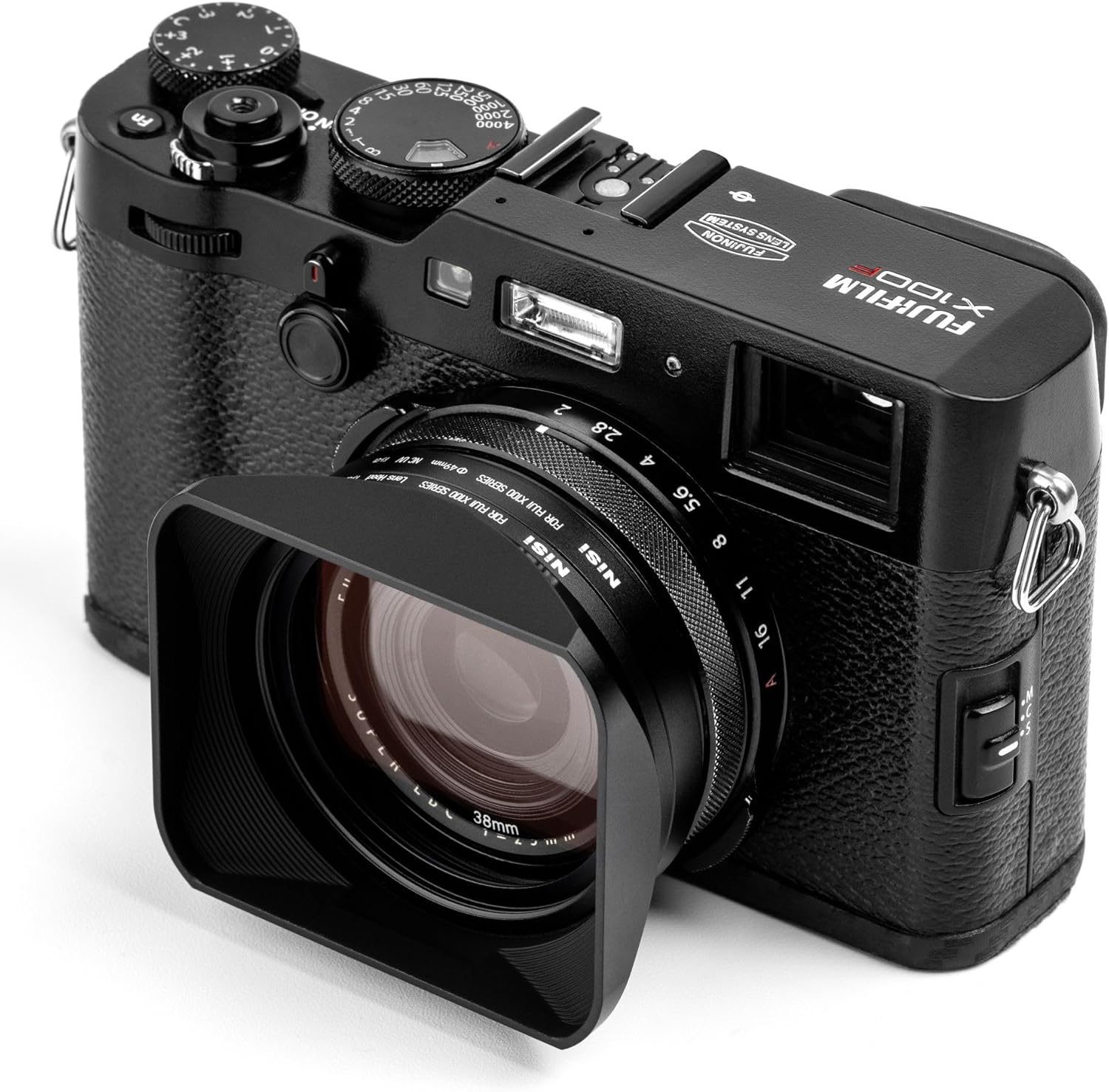 NiSi - Kit adaptateur noir pour appareil photo Fujifilm X100 Series - Protection d'objectif pour appareils photo Fuji X100 (X100, X100S, X100F, X100T, X100V, X100VI) - Conception durable, nano-revêtement et fonctionnalités de filtre UV améliorées – Image 6