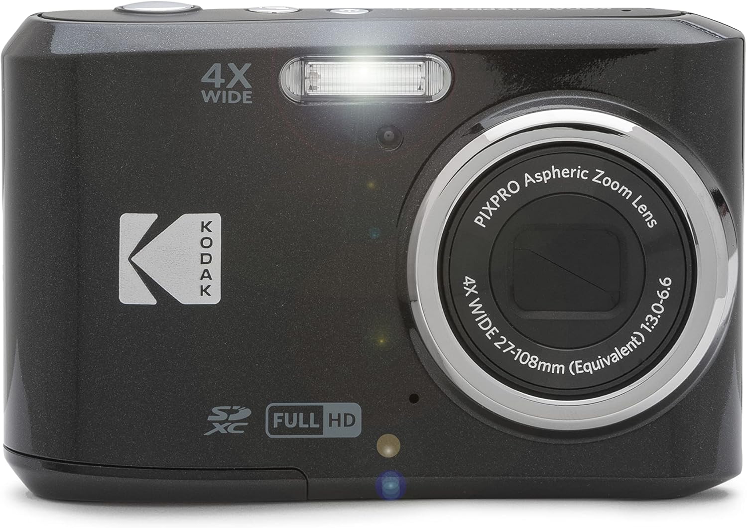 KODAK PIXPRO Friendly Zoom FZ45-BK Appareil photo numérique 16 MP avec zoom optique 4X grand angle 27 mm et écran LCD 2,7" (noir) – Image 3