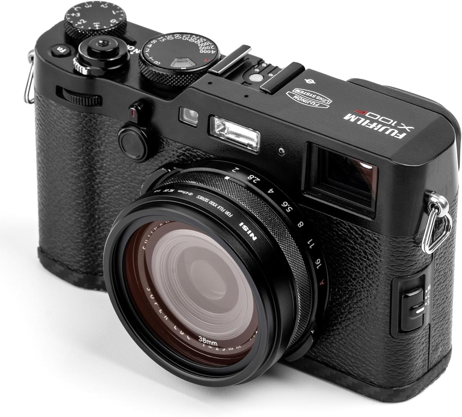 NiSi - Kit adaptateur noir pour appareil photo Fujifilm X100 Series - Protection d'objectif pour appareils photo Fuji X100 (X100, X100S, X100F, X100T, X100V, X100VI) - Conception durable, nano-revêtement et fonctionnalités de filtre UV améliorées – Image 5