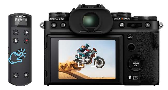 Déclencheur à distance de l'appareil photo pour Fujifilm