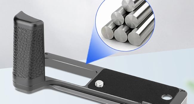 Poignée Haoge pour appareil photo Fujifilm Fuji X100VI poignée en forme de L HG-XVIB