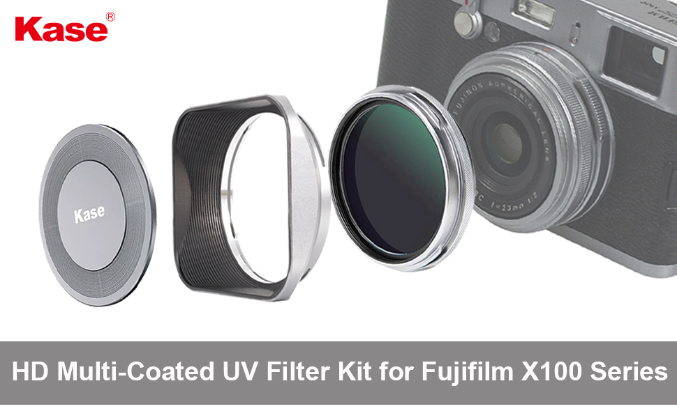 kit de filtre uv pour fuji x100