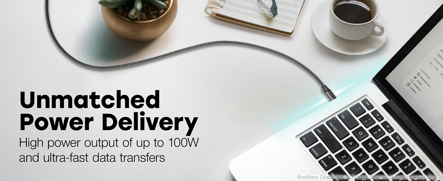 Alimentation en puissance inégalée - Puissance de sortie élevée jusqu'à 100 W et transferts de données ultra-rapides